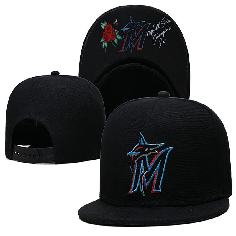 

New Fashion Marlins M letter Baseball Cap Sport Snapback Hat For Women Men Adjustable Casquettes chapeus HipHop Caps