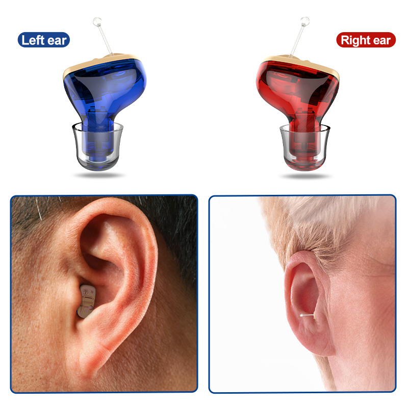 

Mearto Best Hearing Aid Mini CIC Invisible Ear Sound Amplifier ITC Hearing Amplifier Enhancer Wireless Portable For AdultsScouts
