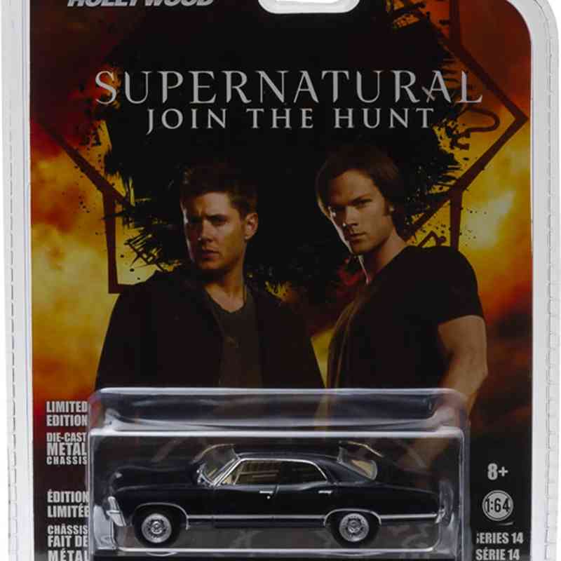 

Greenlight Chevrolet impala sports toy car, supernatural series, pressure molten metal, January 64, 1967