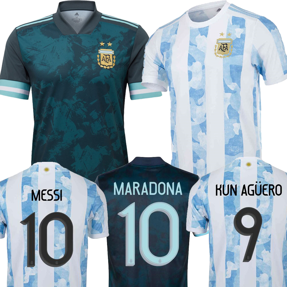 

2021 Argentina Colombia soccer Jersey Copa america DI MARIA ICARDI MESSI DYBALA AGUERO MARADONA FALCAO CUADRADO SANCHEZ football shirt maillots camiseta, Home