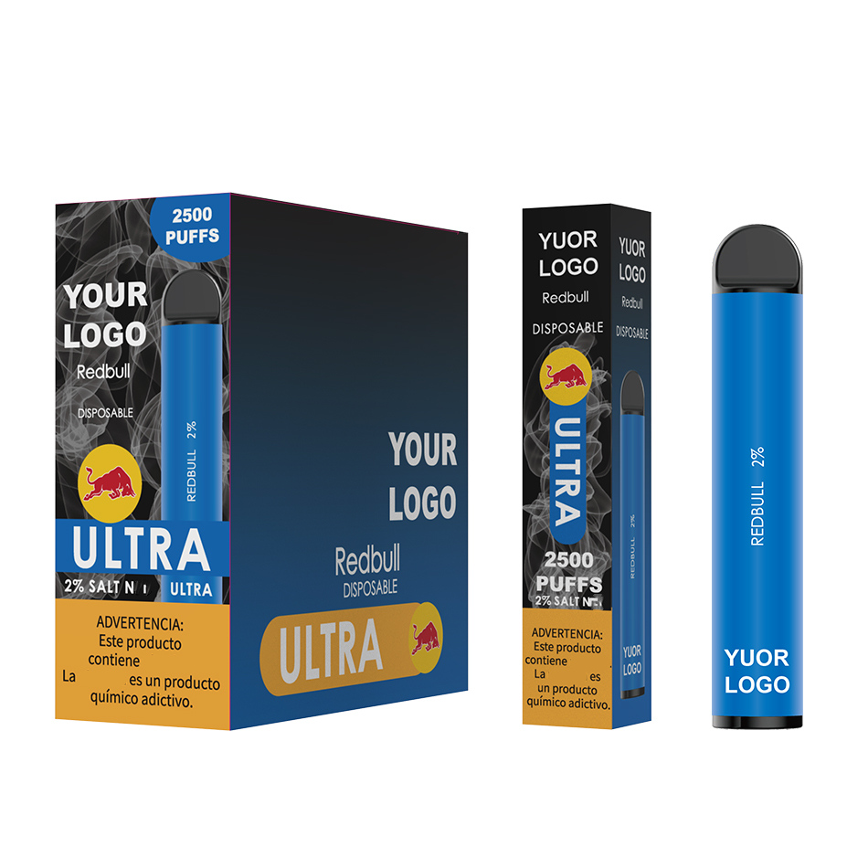

OEM custom Ultra Disposable vape pen e cigarettes 850mAh battery 7ml pod system 2500 puffs