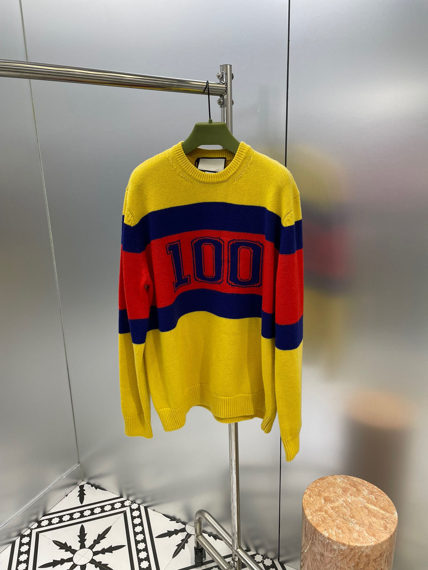 

2021ss spring and summer new high grade cotton printing short sleeve round neck panel T-Shirt Size: m-l-xl-xxl-xxxl Color: black white dxszf4437, Yellow