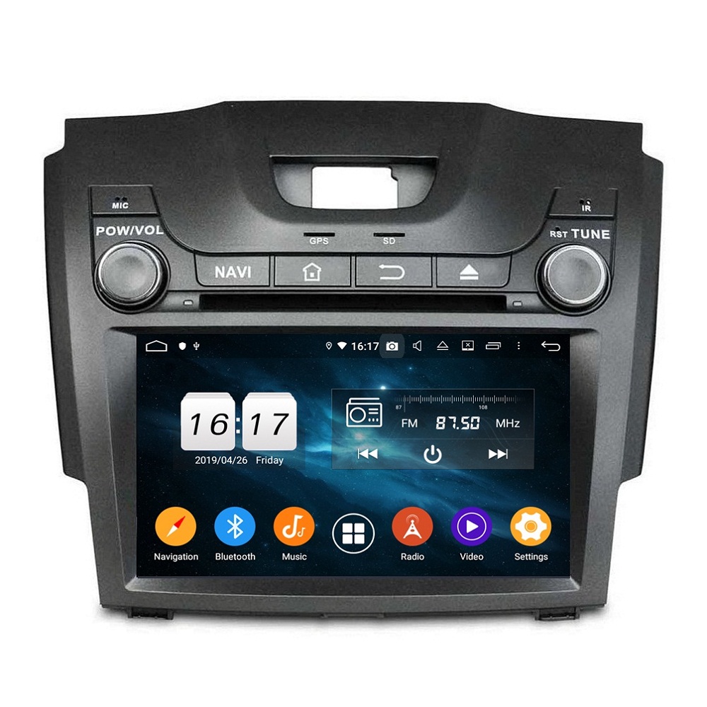 

4gb+128gb 2 DIN 8" PX6 Android 10 Car DVD Multimedia Head Unit Player for Chevrolet S10 ISUZU D-MAX 2013-2018 DSP Radio GPS Navigation Bluetooth 5.0 WIFI