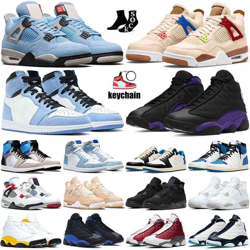 

Topest Quality Men 4 4s Basketball Shoes 13 Boys Jumpman IV Sports Sneakers 1 1s White Oreo Back Cat University Blue Mocha Shimmer Lightning Wild Things Women Trainers, 1s #5