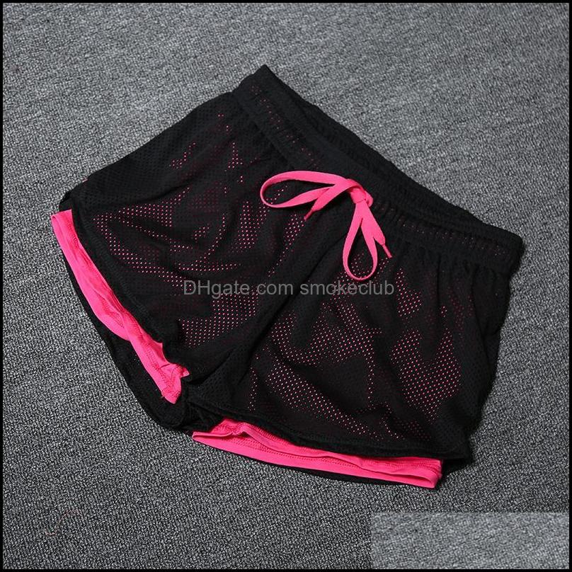 

Yoga Outfits Exercise Wear Athletic Outdoor Apparel Sports & Outdoorsyoga Women Fitness Top Double Layered Spandex Elastic Run Running Worko