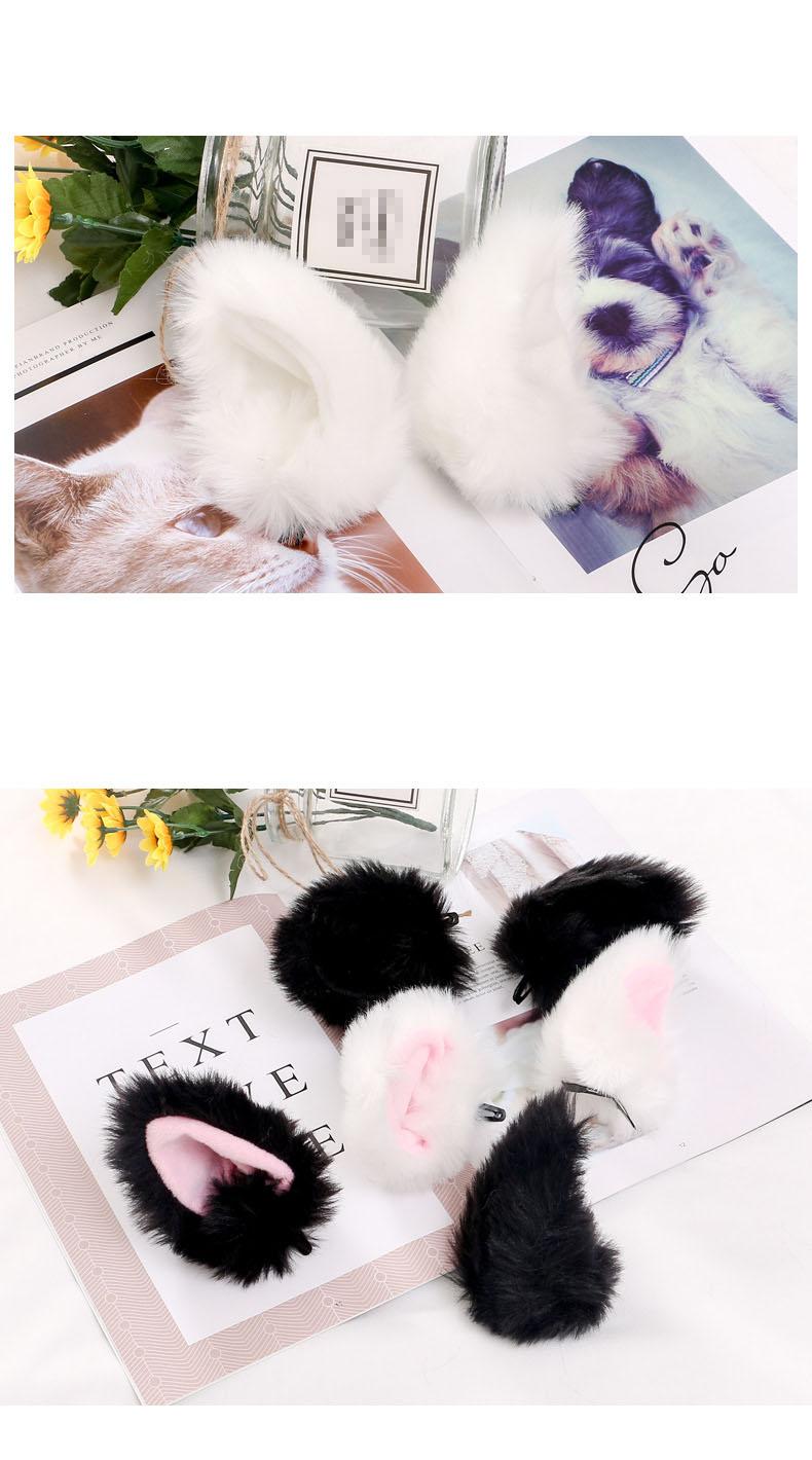 

Hair Accessories Cat Ears Hairpin Halloween Party COSPLAY Anime Dance Ear Clip Headwear