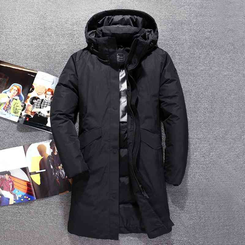 

Men's Down & Parkas Fashion Winter Jackets Men Warm Coat Parka Thickening Daddy Disassemble The Liner Turtleneck Windproof Concise K8tZ# GYJB, 1# shoe box