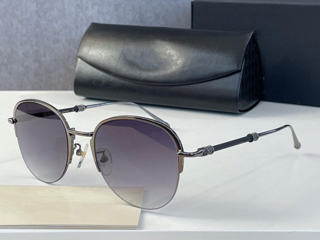 

Summer Sunglasses For Men Women style CHG/PA-HAB-Z34 Anti-Ultraviolet Retro Plate Oval Half Hrame fashion Eyeglasses Random Box