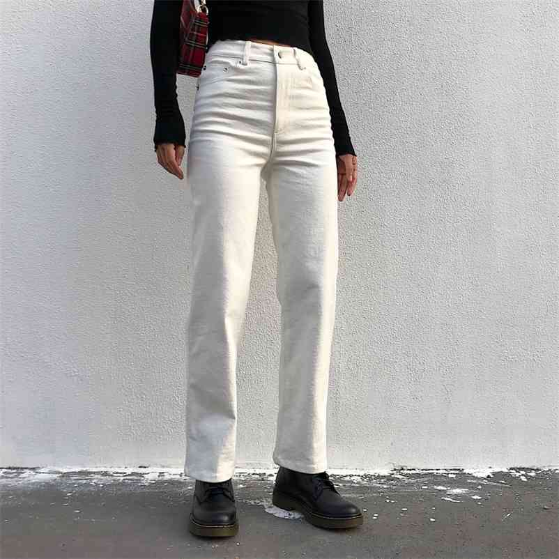 

Women's Pants Baggy Jeans For Women Mom High Waist Black Loose Straight Denim Fashion Vintage Streetwear Trousers 210629