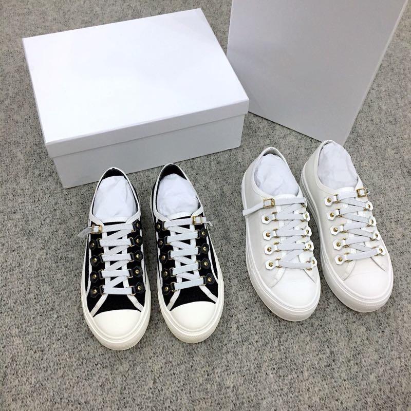 

2021 Arrival Women Walking shoes White Oblique Technical Mesh Sneakers Classic Platform Shoe Grils Lace-up Trainers
