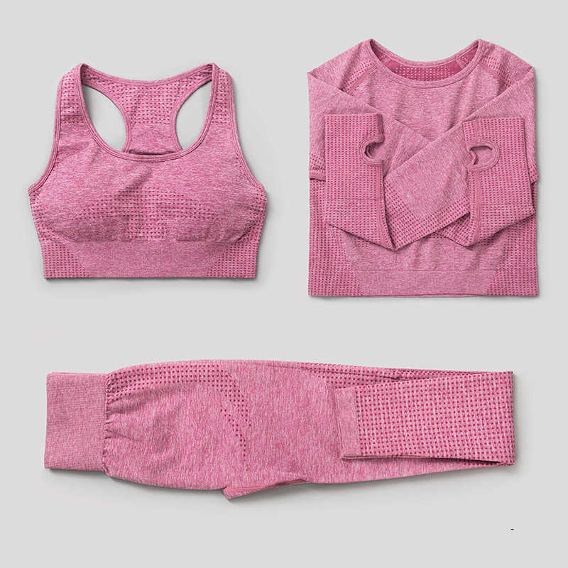 

2Pcs/3Pcs Women' tracksuit Seamless Yoga Set Gym Fitness Clothing Sportswear Female Workout Leggings Top Bra Sport Clothes, Black shirt shorts