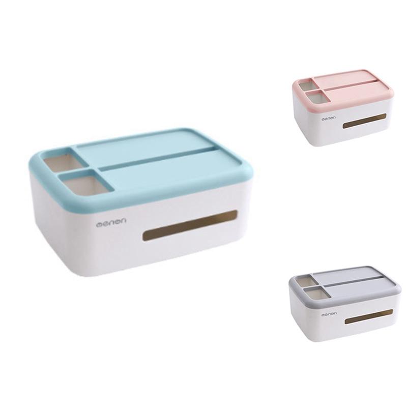 

Tissue Boxes & Napkins Mengni Box Desktop Kitchen Napkin Holder Living Room Remote Control Drawer Storage For Home Office Tray