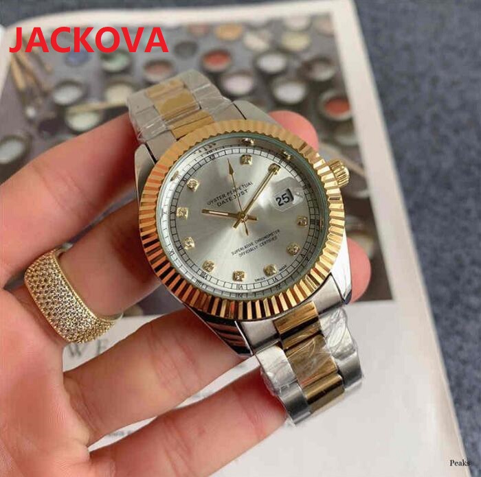 

Mens Simple Designer Watches Japan Quartz Movement Fine Stainless Steel Watch 40mm Wristwatches Luminous montre de luxe, As pic