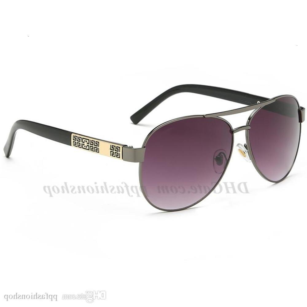 

sunglasses Fashionable sun frames classic 1PCS eyeglasses Fashion business metal men's sunglasses UV400 protection Designer glasses 480, Black