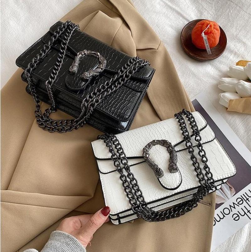 

Duffel Bags Luxury Women Handbags Top Quality PU Leather Women's Designer Brand Shoulder Crossbody Bag And Purses Female Chain Messenger