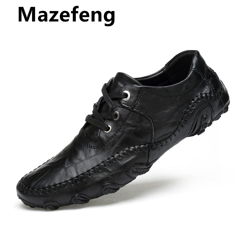 

Dress Shoes Luxury Business Oxford Leather Men Breathable Rubber Formal Male Office Wedding Flats Footwear Mocassin Homme 17JO