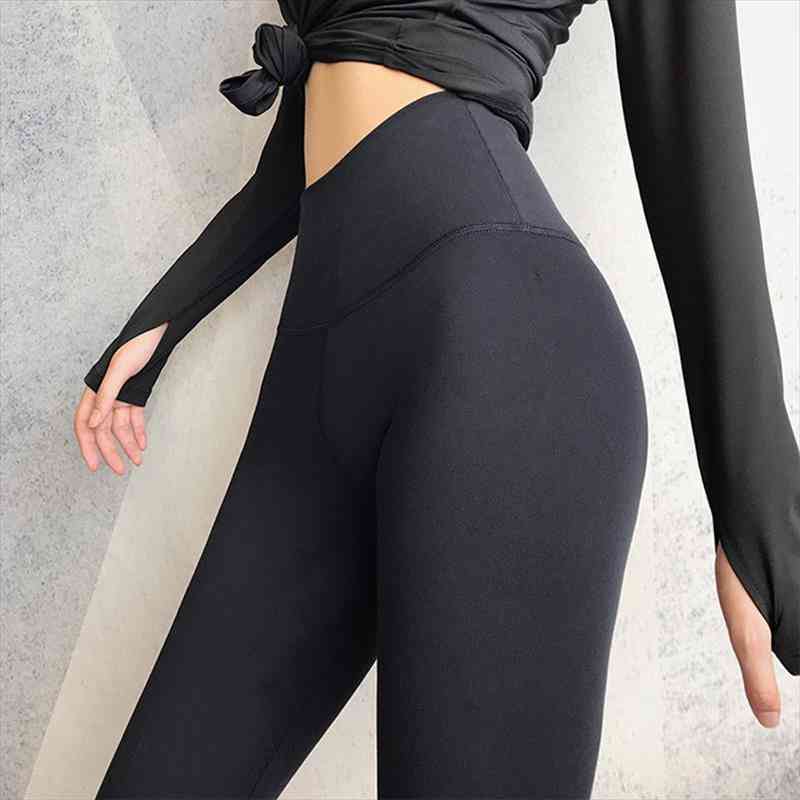 

solid women leggings push up leggings for women gym fitness high waist gym sports casual leggins feminina, Black