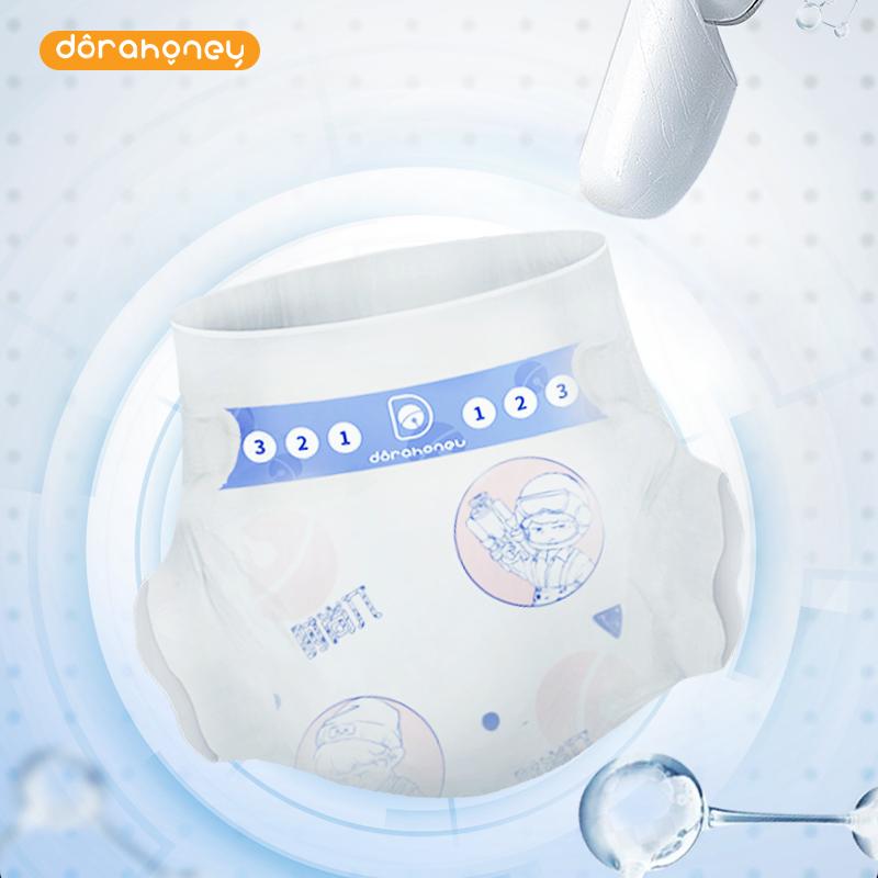 

Cloth Diapers Dorahoney Panties Baby Disposable Diaper Anti-leakage Training Pants Soft Nappies Kids Wholesale Promotion