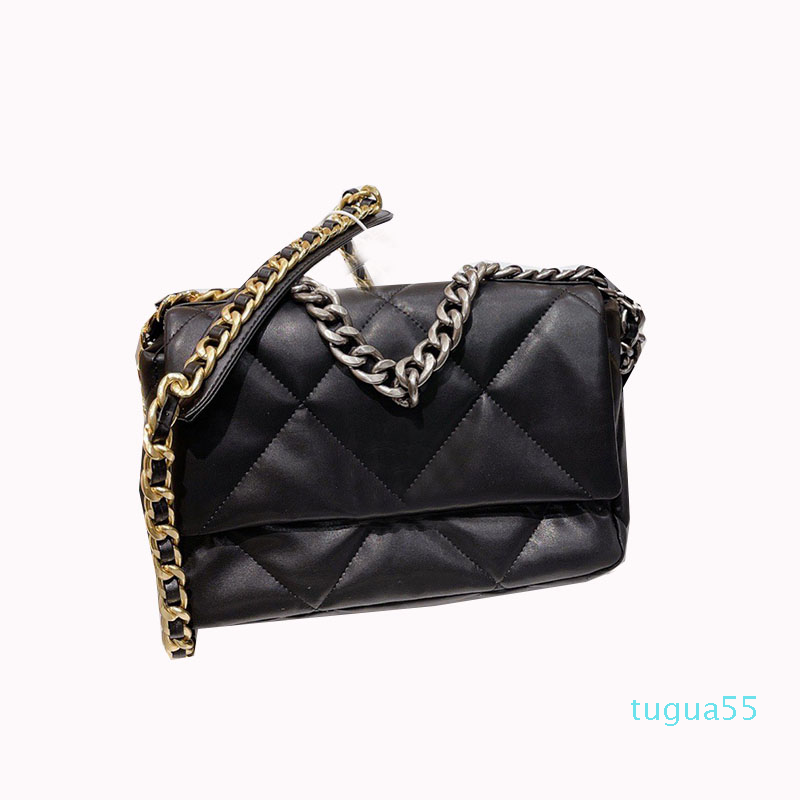 

Vintage Quilted Lambskin Bag Black/Green/Coffee/White Classic Flap Soft Leather Large Capacity Silver Metal Hardware