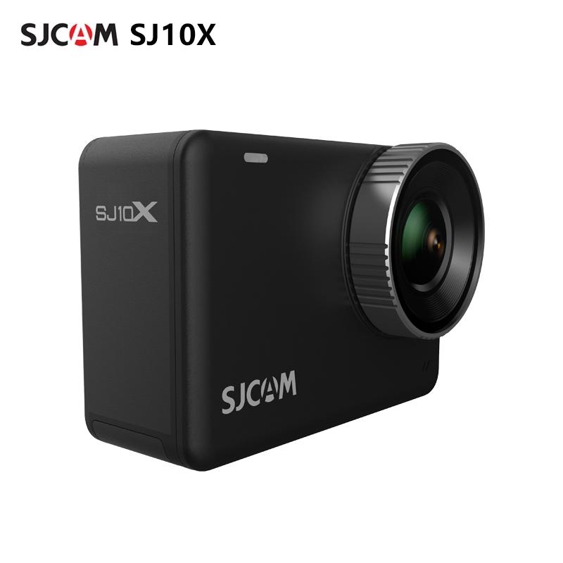 

Telescopes Original SJCAM SJ10X Action Camera 4K 24FPS 10M Body Waterproof WiFi 2.33 Touch Screen Gyro Stabilization 7-Layer Lens Sports DV