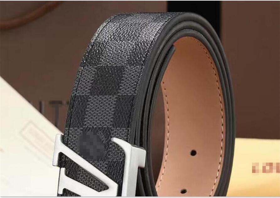 

High Quality Mens Designer Belts Designers Belt for Women Business Fashion Leather Waistband cinturones de diseÃ±o mujeres width 3.8cm, White;black