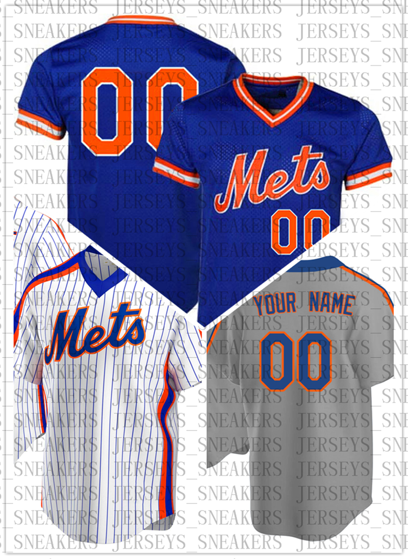 

Custom baseball jerseys for men 12 Francisco Lindor Mets Jerseys 48 Jacob deGrom Baseball 20 Pete Alonso Darryl Strawberry size s-xxxl, Blue;black