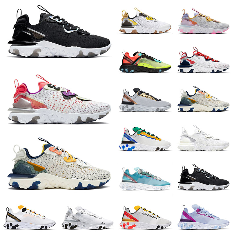 

2021 Newest Arrival Epic Running Shoes React Vision Black Iridescent Summit White Light Orewood Brown Tour Yellow Element 55 Undercover Trai