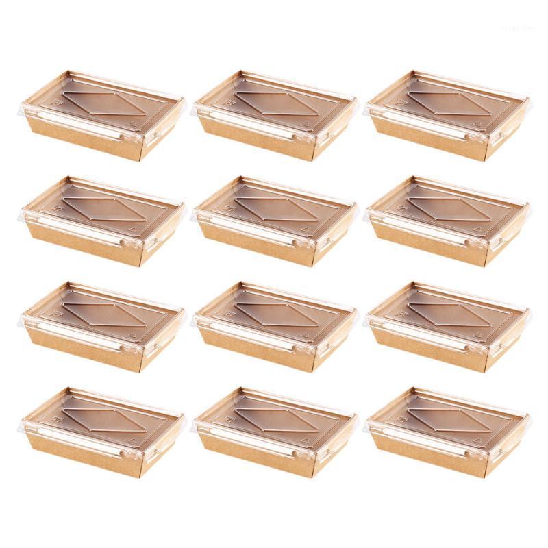

Gift Wrap 20 Sets Disposable Takeaway Box Sushi Fruit Salad Portable Storage
