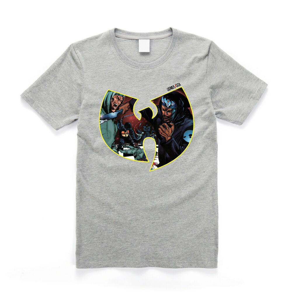 

GZA/Genius Liquid Swords Wu-Tang Clan Inspired Hip Hop T Shirt Grey, Mainly pictures