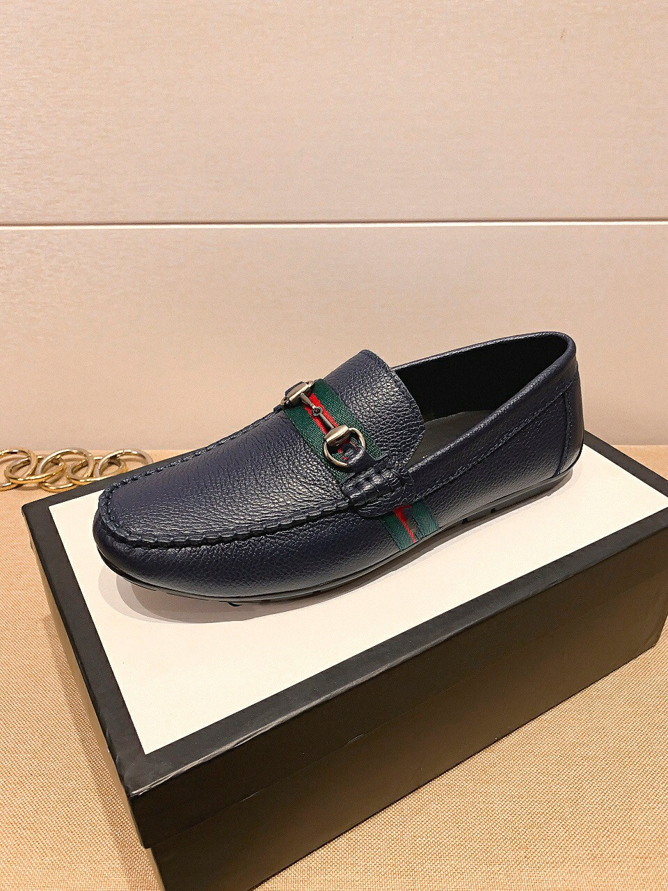 

Men Genuine Leather Shoes High Quality Handmade Mens Shoes Moccasin Lightweight Slip-On Loafers Men Casual Walking Sneakers Flat, #03