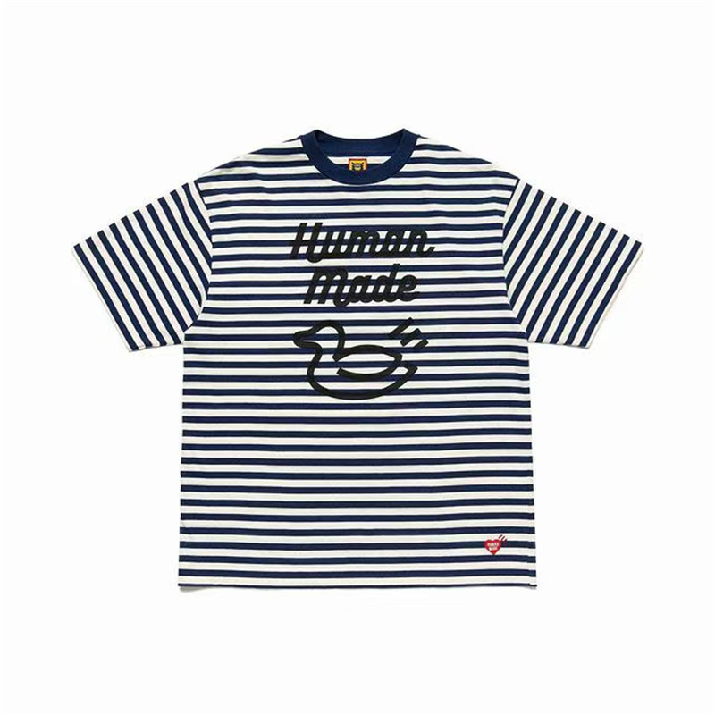 

10Colors Striped T Shirt High Quality Men Women Fashion Casual Top Tees