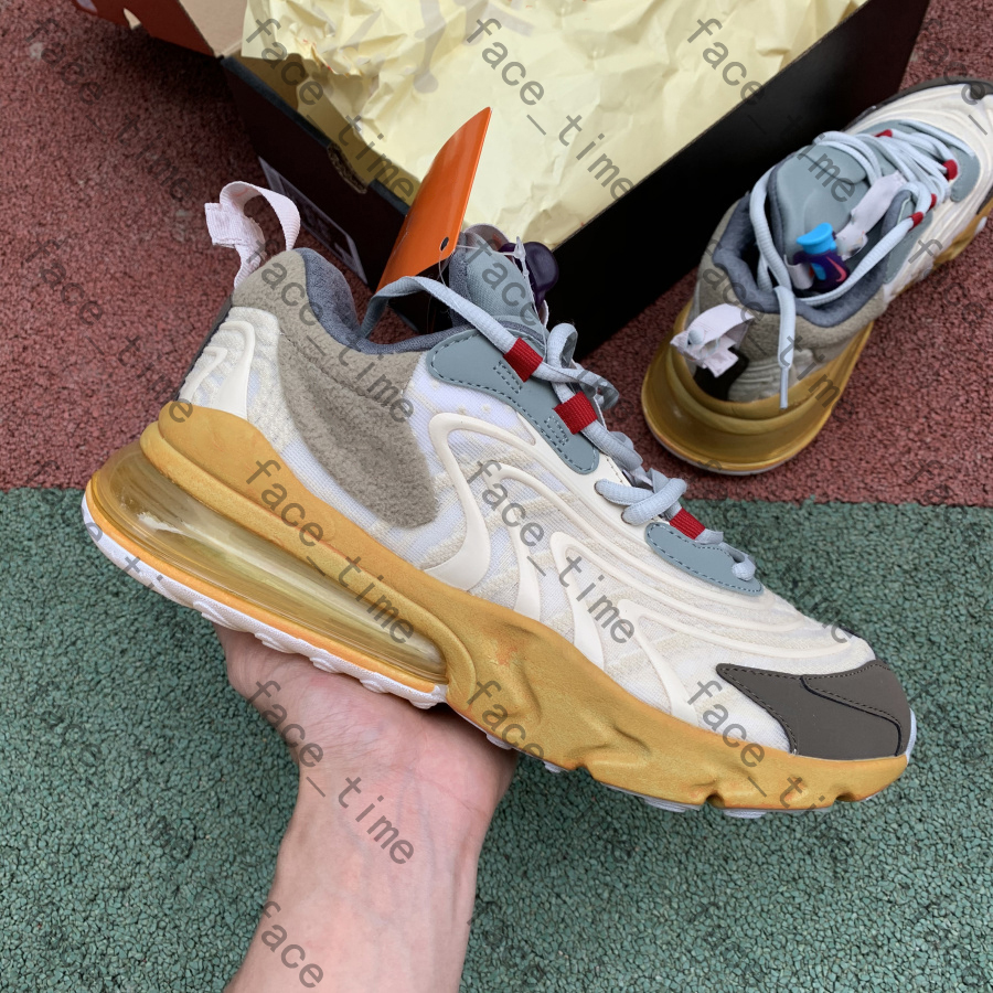 

Designer 270 React Running shoes for Men Women Air Sneakers Athletic Basketball Foam Runner Max 2021 White Daisy Pack off Outdoor Sports Trainers