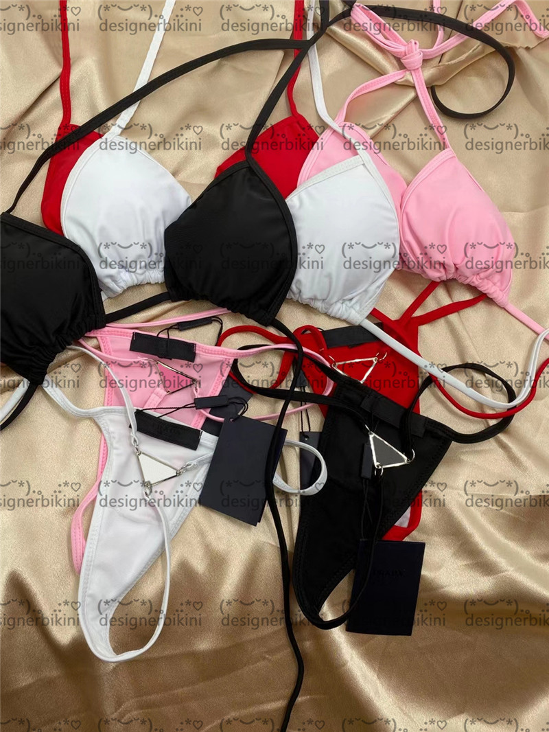 

Charming Thong Bras Sets Hipster Sexy Top Quality Women's Luxury Underwear Outdoor Nightclub Party Beach Swim Two-piece Designer Sets Wear, Red;black