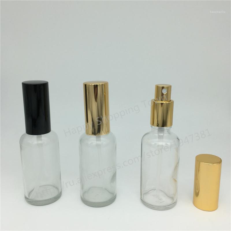 

Storage Bottles & Jars 200pcs 30ml Clear Glass Bottle With Lotion Sprayer, Essential Oil Spray Bottle, Factory Wholesale