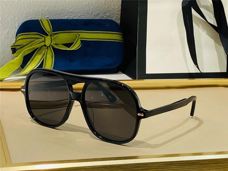 

Sunglasses For Men and Women Summer style 0706S Anti-Ultraviolet Retro Oval Plate Full Big Frame fashion Eyeglasses come with package, White;black