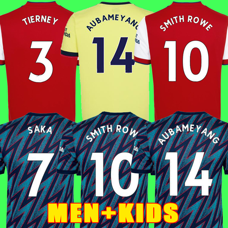 

Arsen 21/22 Gunners home Soccer jersey 2021 PEPE NICOLAS CEBALLOS HENRY GUENDOUZI SMITH ROWE WILLIAN TIERNEY ODEGAARD SAKA THOMAS Football shirt kids kit Uniforms, 21/22 3rd men+patch1