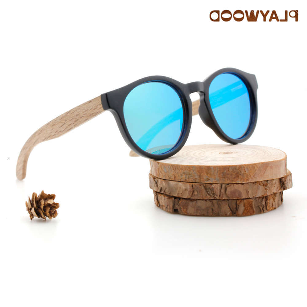 

Highend accessories China Oem Custom Polarized Shad Sun Glass Wood Bamboo Sunglass, Black