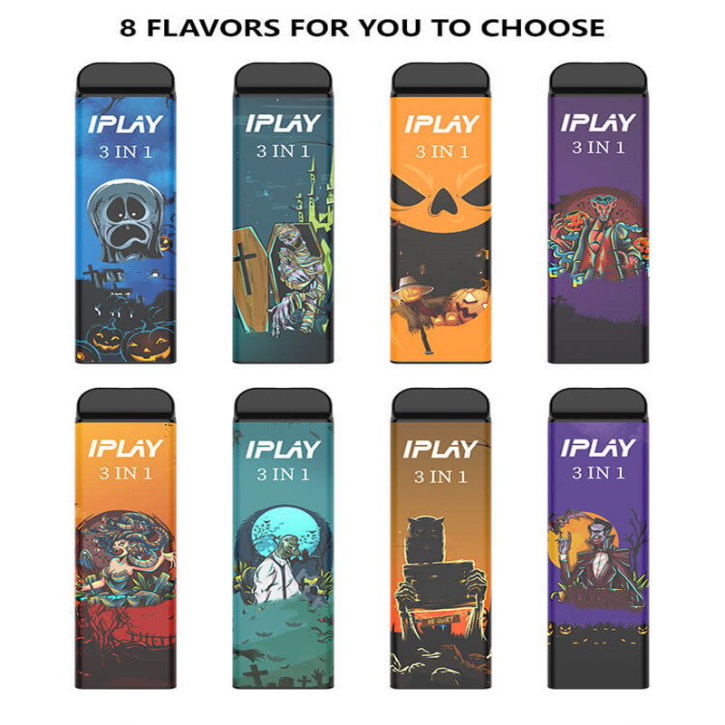 

Iplay 3000 Puffs 3in1 Disposable Vape cigarettes 100% Authentic Cartridge 1300mAh Battery Vapes Pods For Store Vs Bang Xxl Puff Bars Air Bar