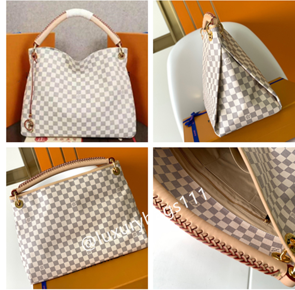 

GGLVLouisVittonYSLVUTTON Handbags Women Leather ARTSY Shoulder Bags Designer Handbags Women Messenger Cross Bo