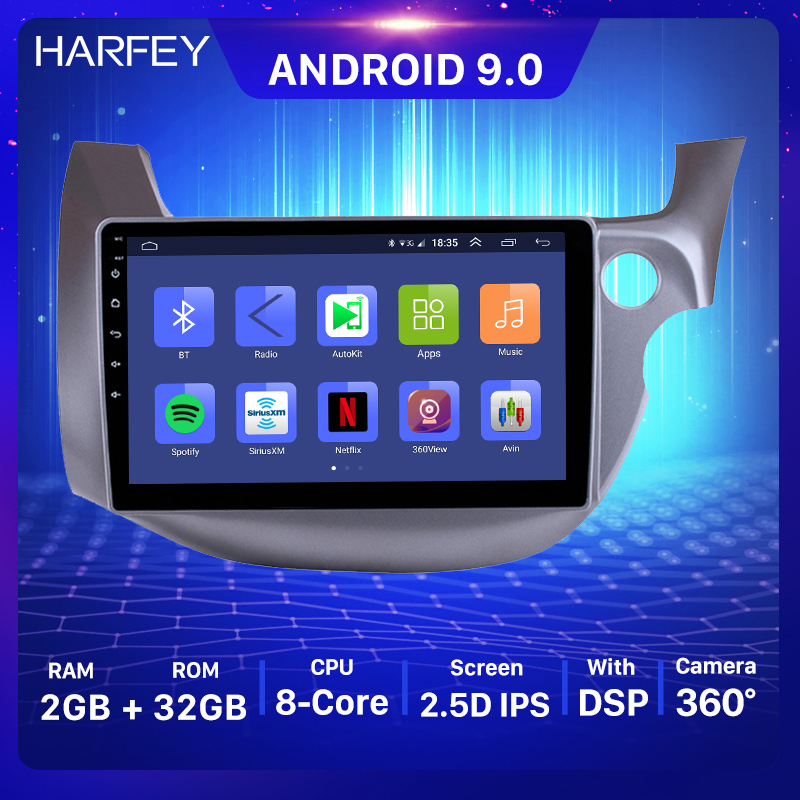 

Car dvd Head Unit Touch Screen Player for 2007-2013 HONDA FIT JAZZ RHD Android 10.1" GPS Navigation Radio Bluetooth Music WiFi OBD2