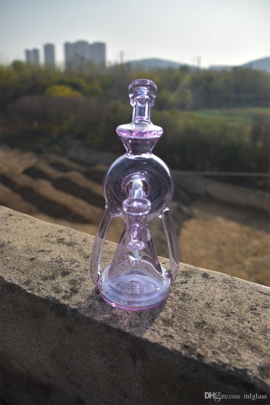 

Purple round hollow hookah, drilling tower, Christmas gift welcome to buy