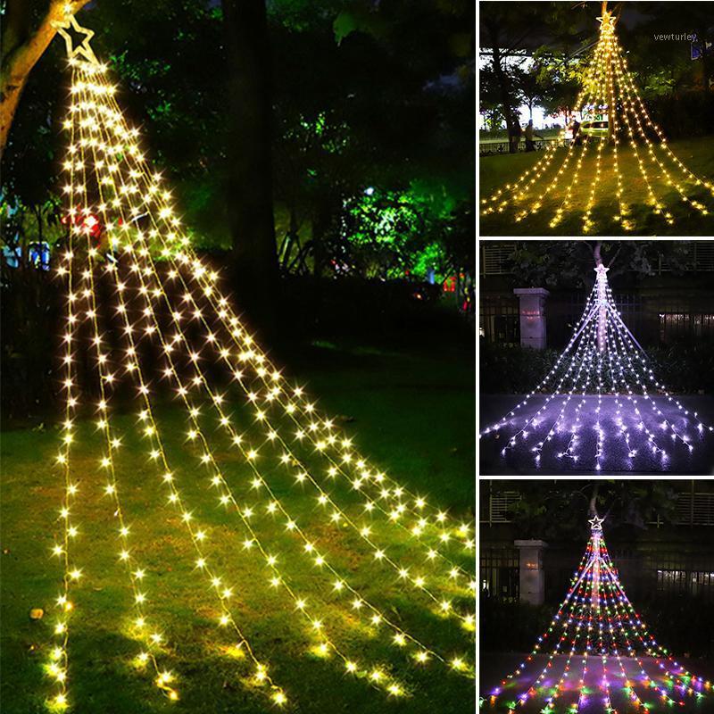 

Party Decoration Waterproof LED Lights With 9 Strands String Easy Operation Environmently Friendly Durable For Outdoor CANQ889