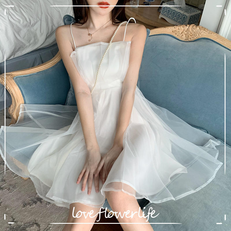 

White Dress Women Casual Lace Vintage A-line Solid Mid-calf Dress Fashion Korea Clothes Falbala Formal Dress 210521, Pink