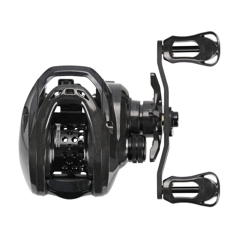 

Casting Fishing Reel DARK WOLF 50 Ultralight 151g Shallow Spool Trout Ajing Carbon Saltwater Baitcasting Lure Reels