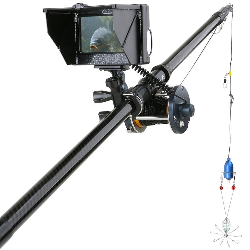 

Fish Finder GAMWATER 30M Video 4.3 Inch LCD Monitor Camera Kit For Winter Underwater Ice/river Fishing 195 Degrees