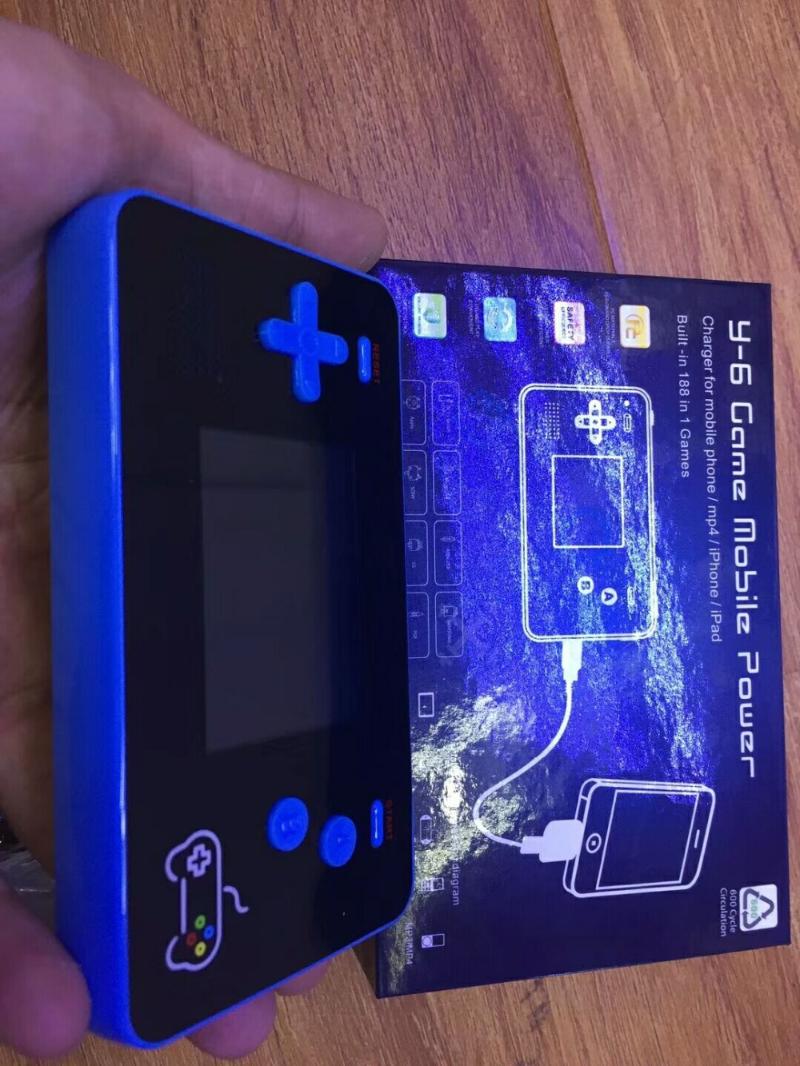 

Portable Game Players Y-6 Y6 188 Mobile 5000mAh Power Bank Battery For Phone
