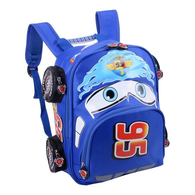 

children cartoon 3d car school bag boys girls primary backpack kids kindergarten schoolbags mochila infantil