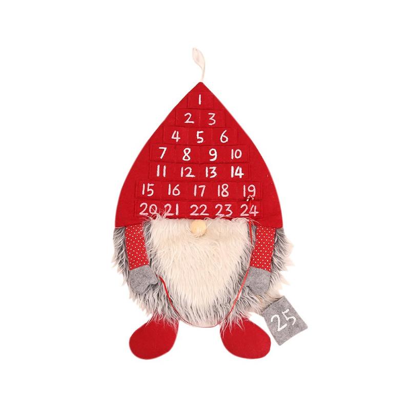 

Christmas Decorations Forester Calendar Family Non-woven Fabric Simulation Wool Pendant Creative Ornaments