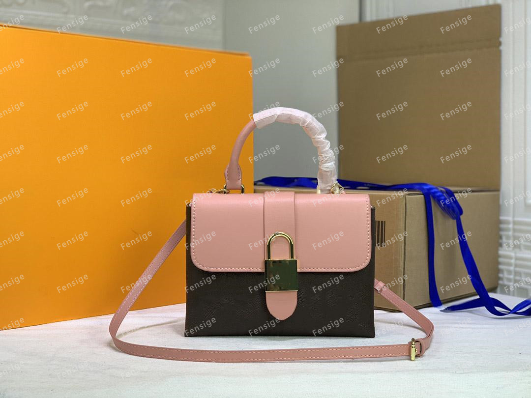 

Women Luxury LOCKY BB One Handle bag M43577 Padlock Tote Shoulder bags Genuine Leather Cross body Purses m44080 M44141 M44322, Others