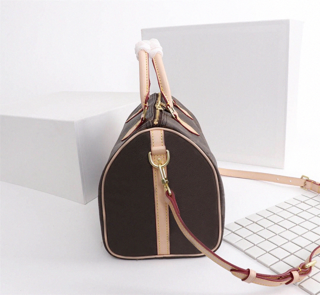 

2020 high quality speedy 30 Women Leather boston bags handbag shoulder bag speedy 25 Classic Style white Brown tote handbags new ho Y9Md#, I need see other product